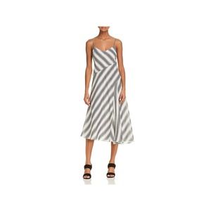 NWT Theory Summer Athens Silk Blend Day Dress SZ 2